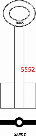 Сейф Турция - SANK2 3.6-7.5mm  APT: 85552