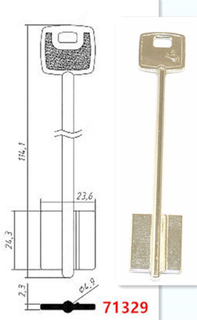 ЧИЗА-9  ( Шире чем 71195)  APT:71329