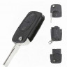 Корпус выкидного ключа HU-HAA.P1 HU66 HF55P65 2 кнопки овальные AUDI АРТ: 03004