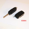 Корпус выкидного ключа HU-HAA.P1 HU66 HF55P65 2 кнопки овальные AUDI АРТ: 03004