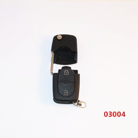 Корпус выкидного ключа HU-HAA.P1 HU66 HF55P65 2 кнопки овальные AUDI АРТ: 03004