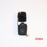 Корпус выкидного ключа HU-HAA.P1 HU66 HF55P65 2 кнопки овальные AUDI АРТ: 03004