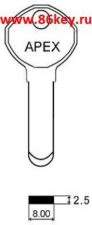 APEX-02 2.5mm (apex2.5) верт. АРТ: 00633