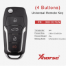 VVDI  Пульт Xhorse XKFO21EN для Ford 2nd Generation Wire Remote, APT:17029