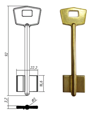 КАЛЕ-1 .KAE-1G 2MT21BP x 2KAL1 x  сейфн. б\покр АРТ: 71246