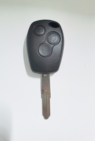 Renault 3 кнопки  заготовка ключа с местом под чип АРТ: 02535