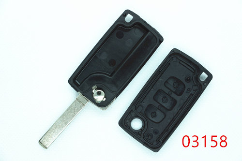 Citroen 3 кнопки CIT-1P,VA2  лезвия без поза APT:03158