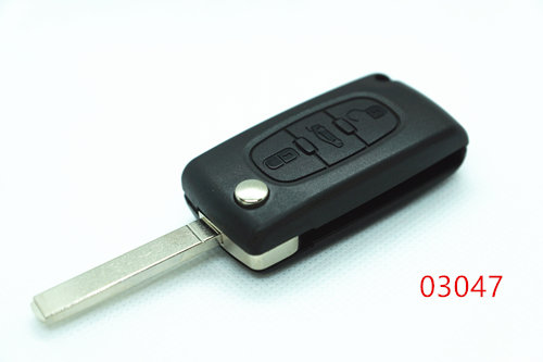 Citroen 3 кнопки  под батарейку лезвия без поза АРТ: 03047
