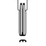 MASL1（8*30） MAS1_MSL1_x MasterLock,полукр.проф “Э” верт.. АРТ: 00643