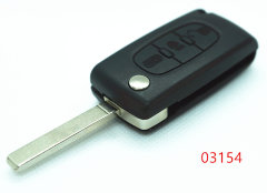 Citroen/Peugeot  3 кнопкиCIT-1P,VA2   лезвия без поза APT:03154
