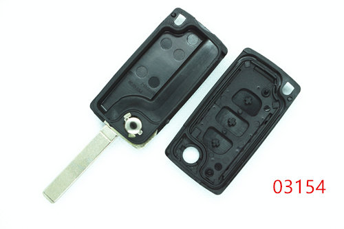 Citroen/Peugeot  3 кнопкиCIT-1P,VA2   лезвия без поза APT:03154