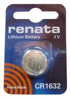 CR1632 (LITHIUM 3V, 125MAH)(16X3.2MM)  APT: 75007