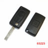 CITROEN/PEUGEOT HU-HCAP CIT-1P HU83 3 кн  с пазами без места под батарейку АРТ: 03225