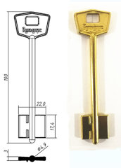 Бульдорс-2 (3mm) BLD2D б\покр.  APT:71291