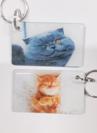 Миникарта  MIFARE ZERO  3*5  кот брелок RFID-13.56 MHz APT:10329