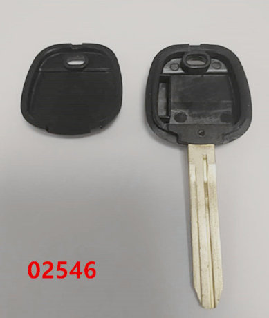 Toyota TOY43Pзаготовка ключа с местом под чи АРТ: 02546