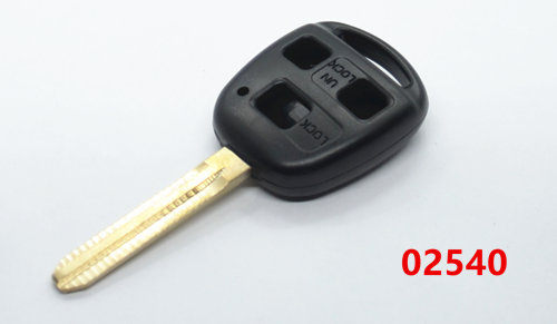 TOYOTA TOYO15P_TOY43_x корпус ключа 3 кнопк АРТ: 02540