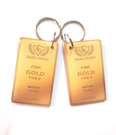 Миникарта RFID прокси золотой слиток 3*5 Apt:10089