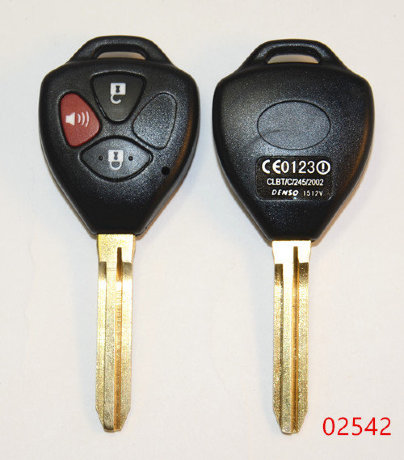 TOYOTA TOYO15P_TOY43_x корпус ключа 3кнопки АРТ: 02542