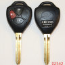 TOYOTA TOYO15P_TOY43_x корпус ключа 3кнопки АРТ: 02542