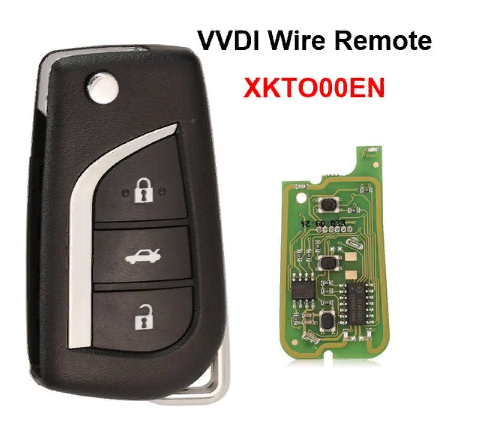VVDI Пульт Xhorse XKTO20EN для TOYOTA 3 кнопки XK серии APT:17009