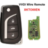 VVDI Пульт Xhorse XKTO20EN для TOYOTA 3 кнопки XK серии APT:17009
