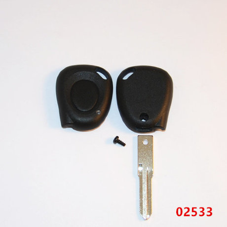 Renault VAC102  под чип заготовка ключа  АРТ: 02533