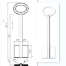 СЕЙФ-2Ф-6х90 APT:71344 